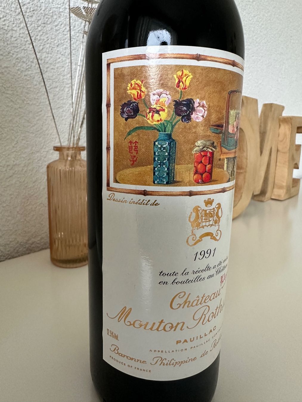 Mouton Rothschild Vino: Château Mouton Rothschild 1991 – Nuovo (secondo la descrizione) da Yens venduto da Rilou80 2