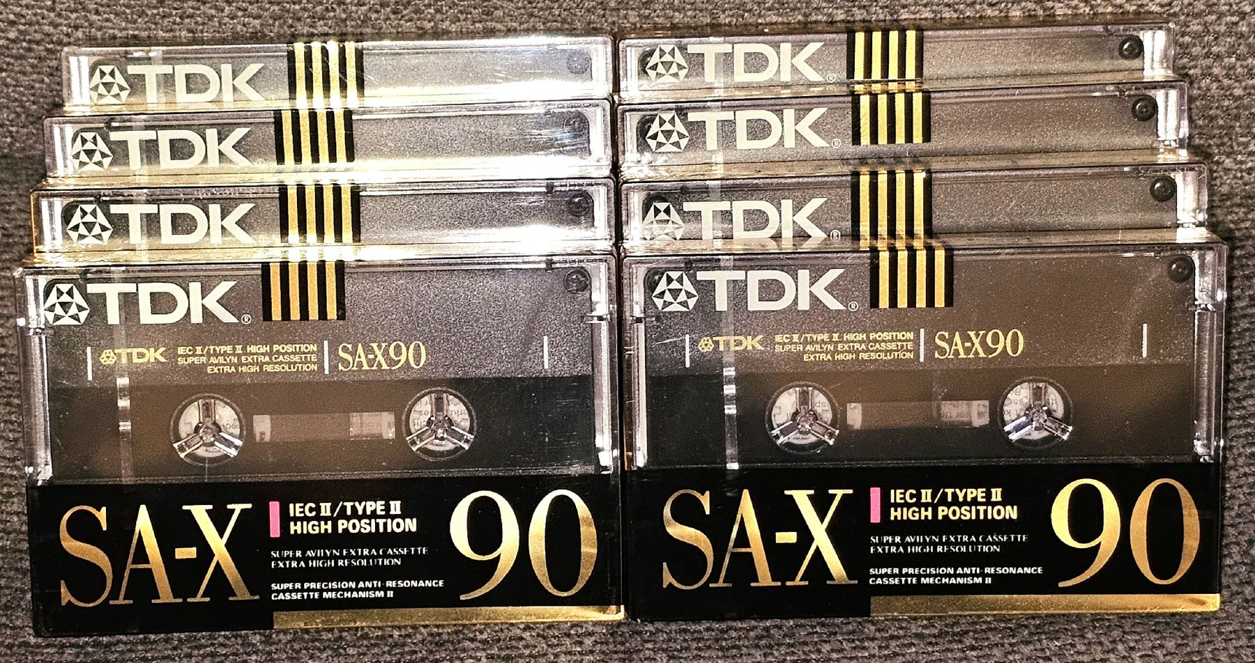 Musicassette: TDK"SA-X90" top chromium cassette audio – Nuovo e nell'imballaggio originale da LAUSANNE venduto da Mistersound 1