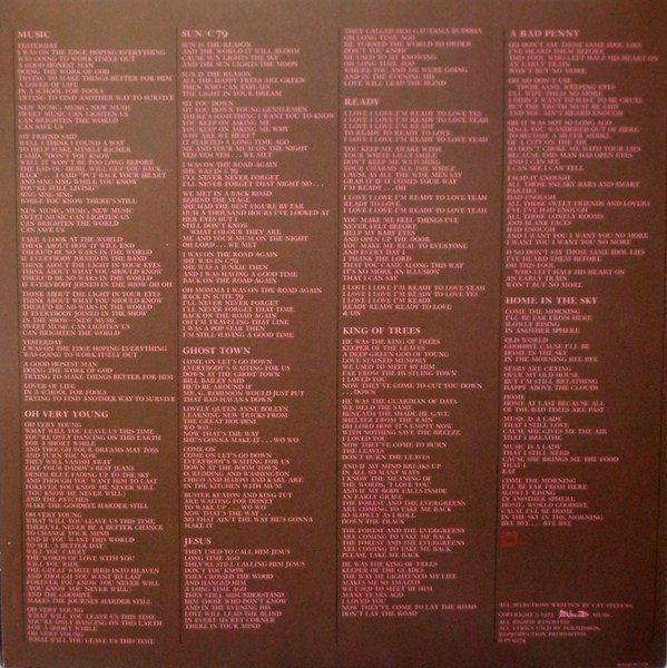 Vinyles: Cat Stevens – D'occasion à Aeschi SO par Stones55 5