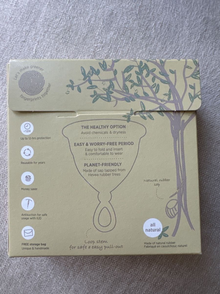Altro per la cura del corpo: Menstruationstasse Loop Cup Bernstein Size 3 NEU!!!! – Nuovo e nell'imballaggio originale da Brütten venduto da Rod816 1