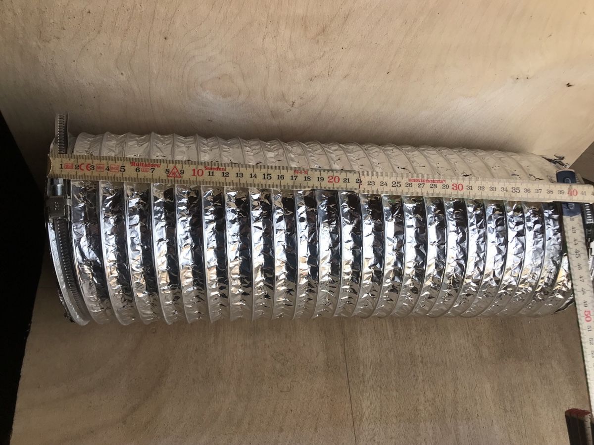 Rohre & Schläuche: Abluftschlauch 600 mm / 100 mm – Gebraucht aus Muotathal von hol_9gkd 3