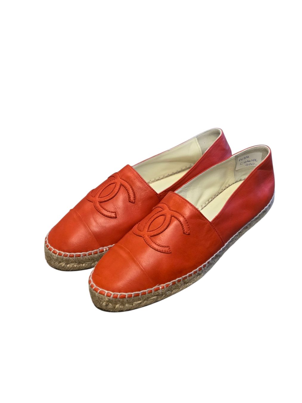 Chanel Scarpe da donna: Chanel Leder Espadrilles – Usato da Zürich venduto da Bubi83 2