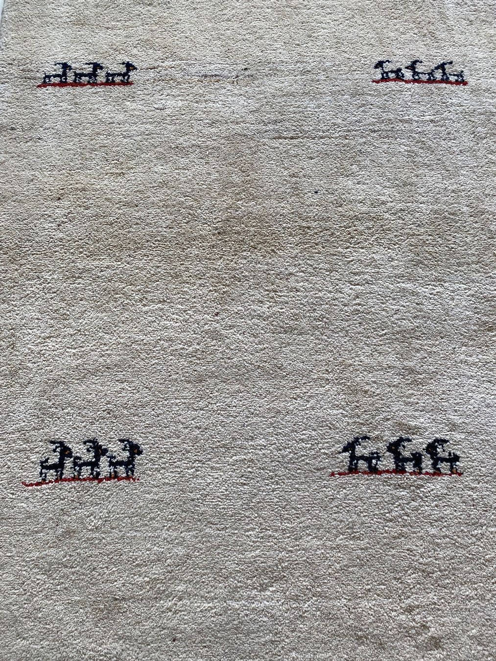 Gabbeh Teppiche: Orientteppich Gabbeh 105x150.cm – Neu (gemäss Beschreibung) aus Büron von Filadefia-888 2