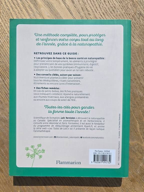 Libri: Naturopathie, le guide saison par saison – Usato da Begnins venduto da psy-harmonie 1
