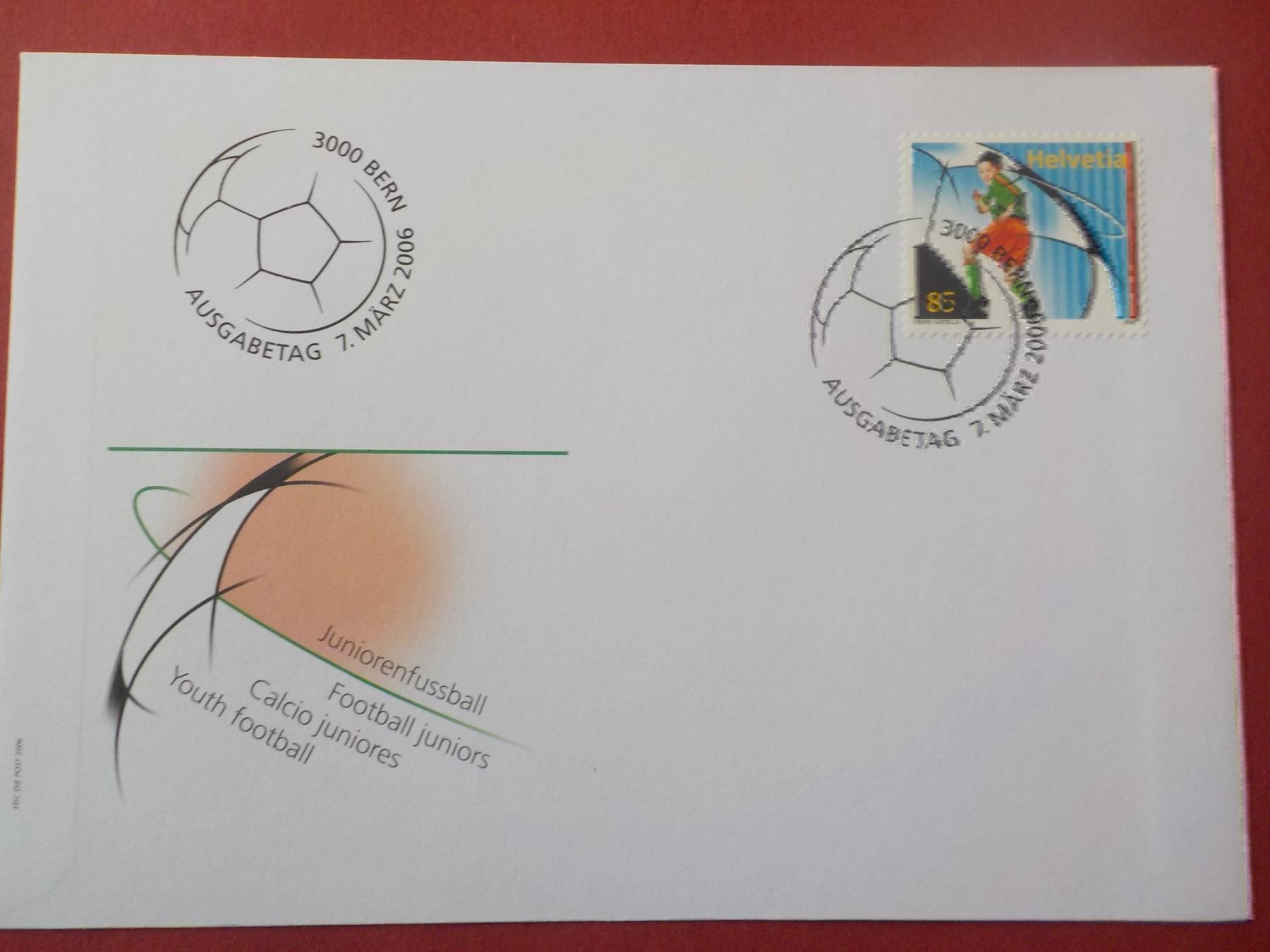 Tutti i francobolli: 2006, FDC, Juniorenfussball – Nuovo (secondo la descrizione) da Muri b. Bern venduto da Ricardoverkauf