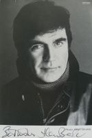 Alan Bates (1934-2003) Schauspieler - Autogramm