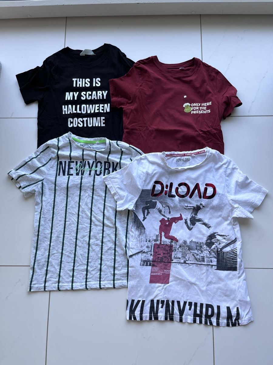 Lotti & Set di vestiti: 4 Tshirt Gr 158/164 – Usato da Russikon venduto da sparklingvision