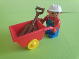 Duplo (Y25) Bauarbeiter mit Zubehör