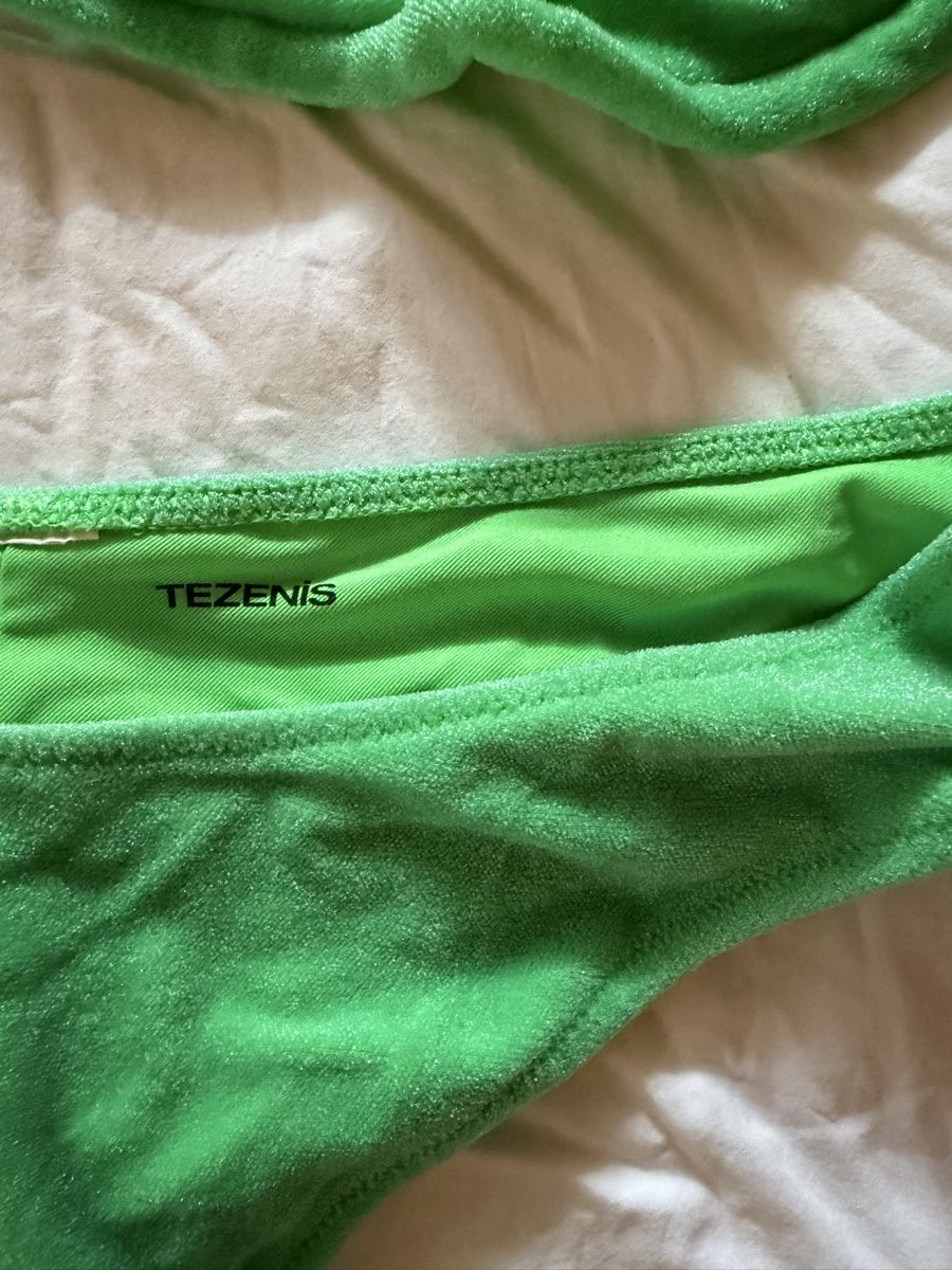 Tezenis Badekleider & Bikinis: Bikini Tezenis green velvet – Gebraucht aus Zürich von BettinaMarie2308 1