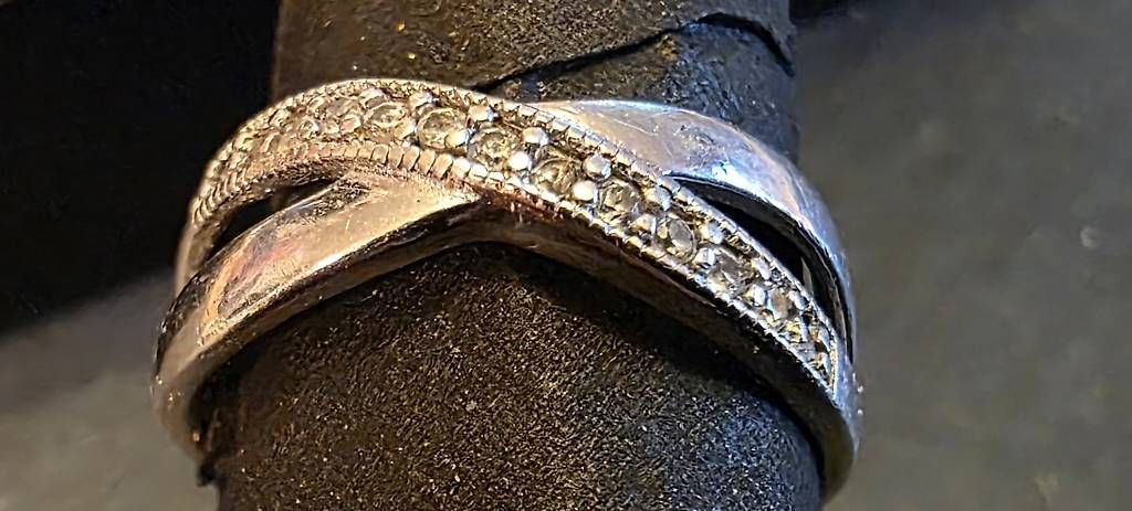 Anelli: Zirkonia, Silber 925, Fingerring – Usato da Kaufdorf venduto da Nati-Nati 9