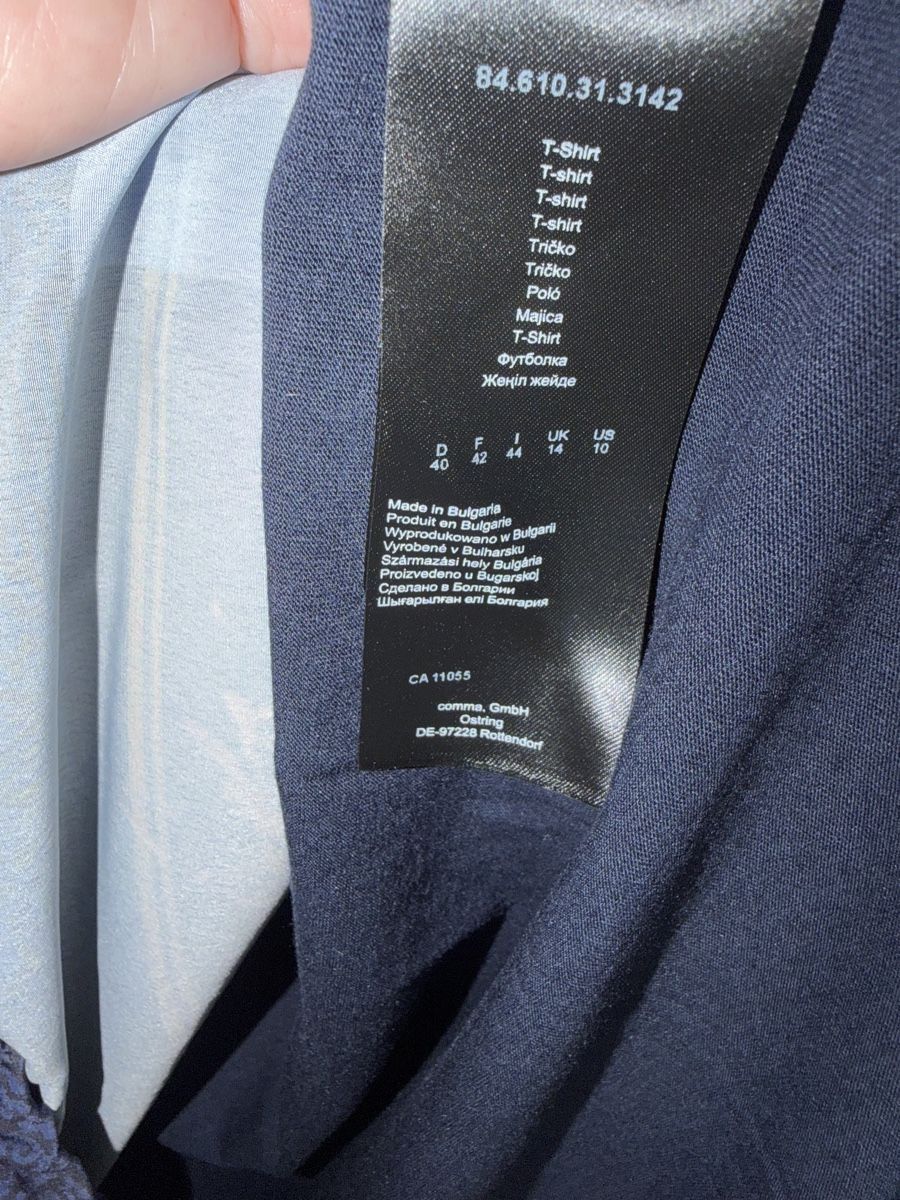 Comma T-shirt: Shirt COMMA, 40 neu – Nuovo (secondo la descrizione) da Dornach venduto da samuti 4