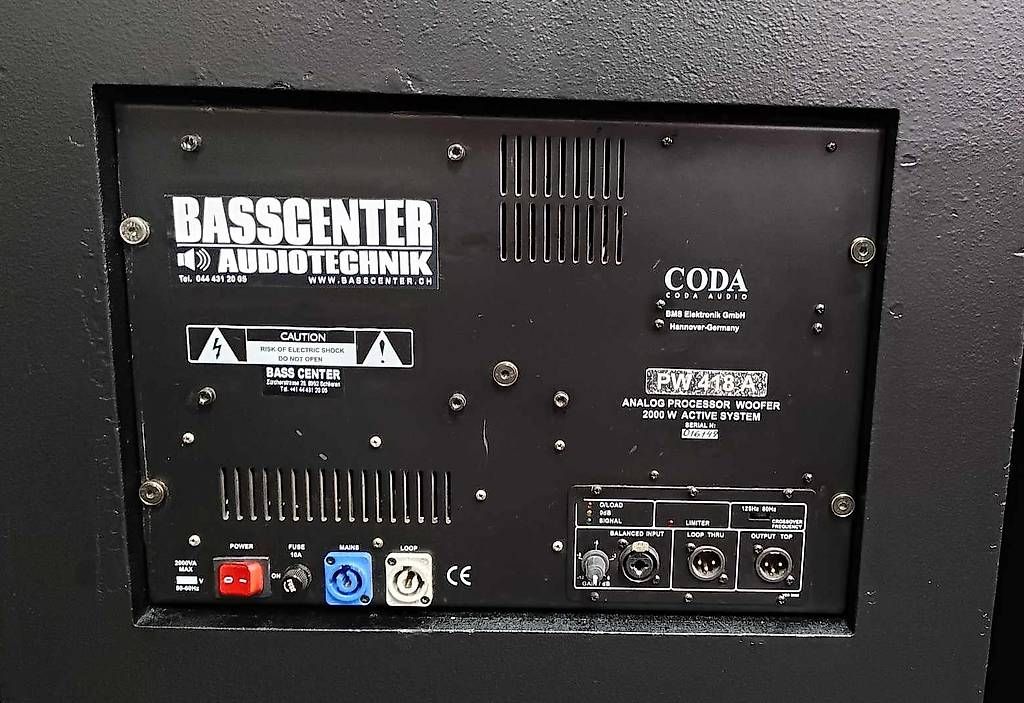 RCF Haut-parleurs: RCF 4 PRO Anlage – D'occasion à Schlieren par Basscenter 5