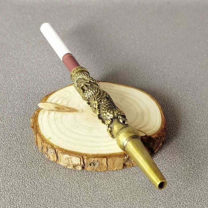 Tabac à priser: Retro Drache Messing Zigarettenspitze – Neuf avec emballage d'origine à Gurmels par Swisspod 3