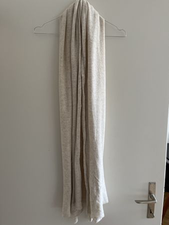 Foulard Schal beige mit kaschmir