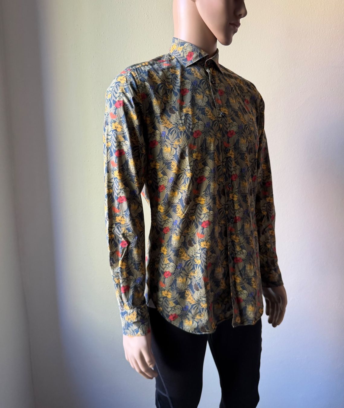 Hemden: gemustertes CAMICISSIMA Hemd 🐆 – Gebraucht aus zürich von vintage12 7