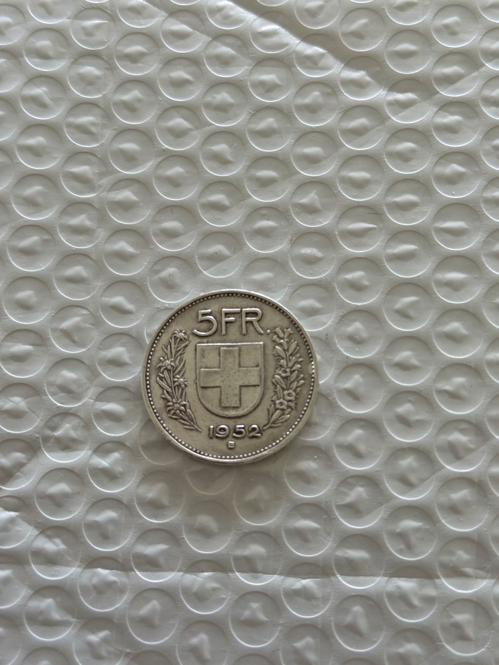 Alle Münzen: Seltener 5 Franken 1952  sehr Rar – Gebraucht aus Wallisellen von SWISS_SILVER1 1