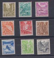 Schweiz: Neue Landschaftsbilder 1936 / 38  Postfrisch