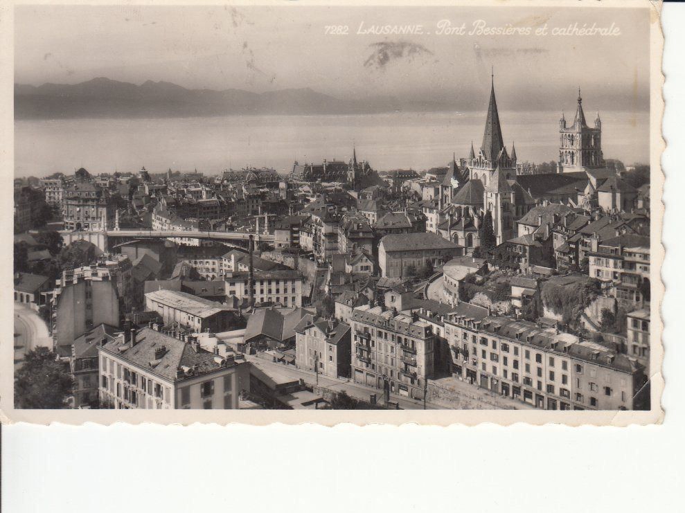 Cartoline postali: Lausanne 1949 – Usato da Bürglen TG venduto da StampGraf