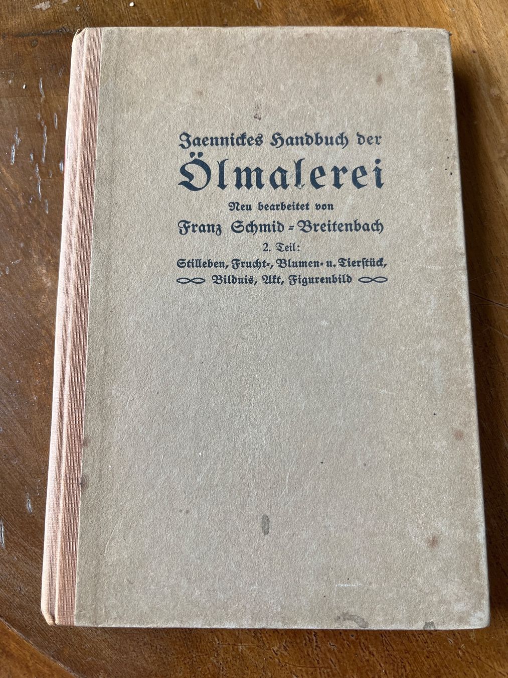 Bücher: Jaennickes Handbuch der Ölmalerei – Gebraucht aus Wangen ZH von via_g5br