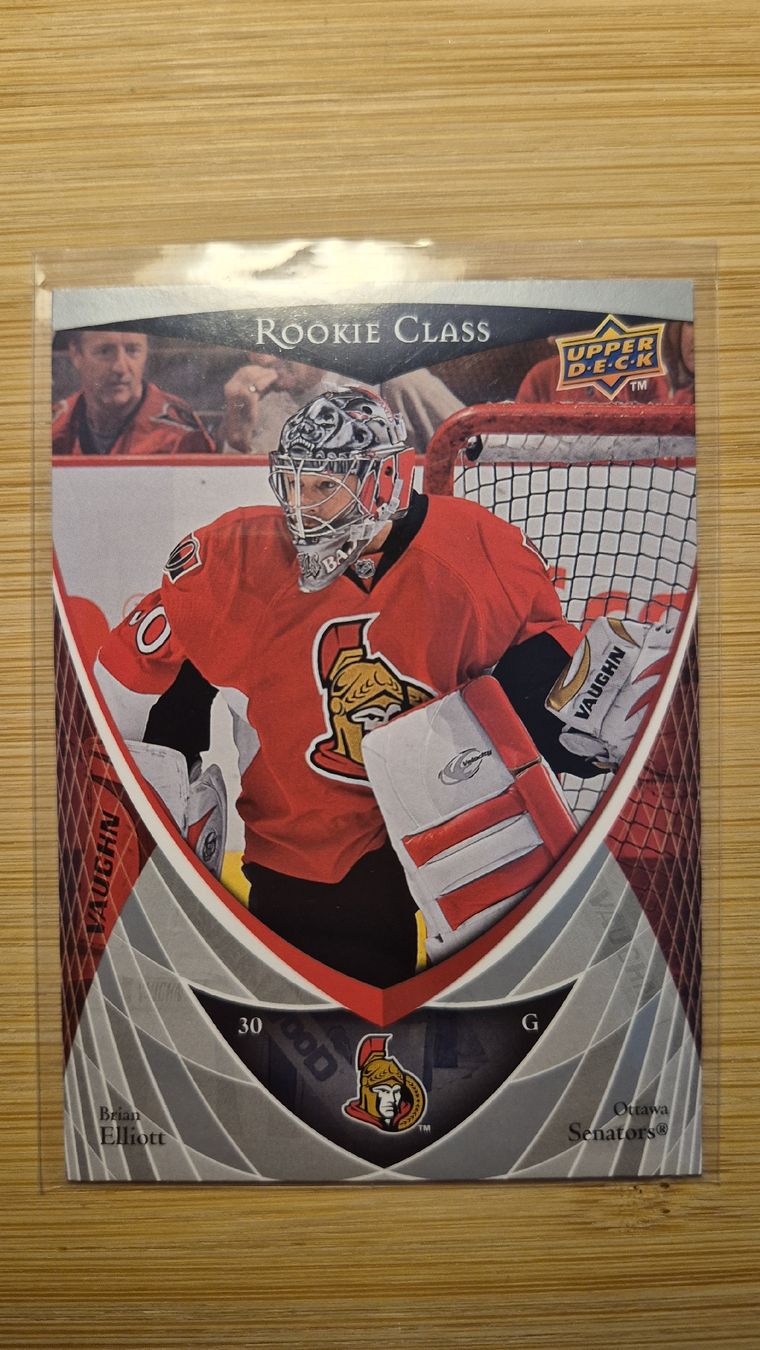 NHL Sammelbilder & Trading cards: NHL Brian Elliott Ottawa Senators – Gebraucht aus Bellach von IceCards-80