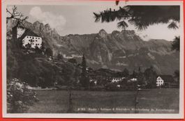 BUCHS Schloss & Städtchen Werdenberg mit Kreuzbergen