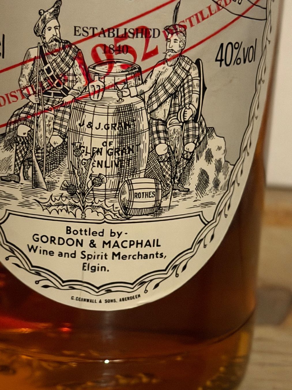 Spirituosen: GLEN GRANT Gordon & MacPhail Whisky  DISTILLED 1952 – Neu (gemäss Beschreibung) aus Roche VD von luc_jwm5 3