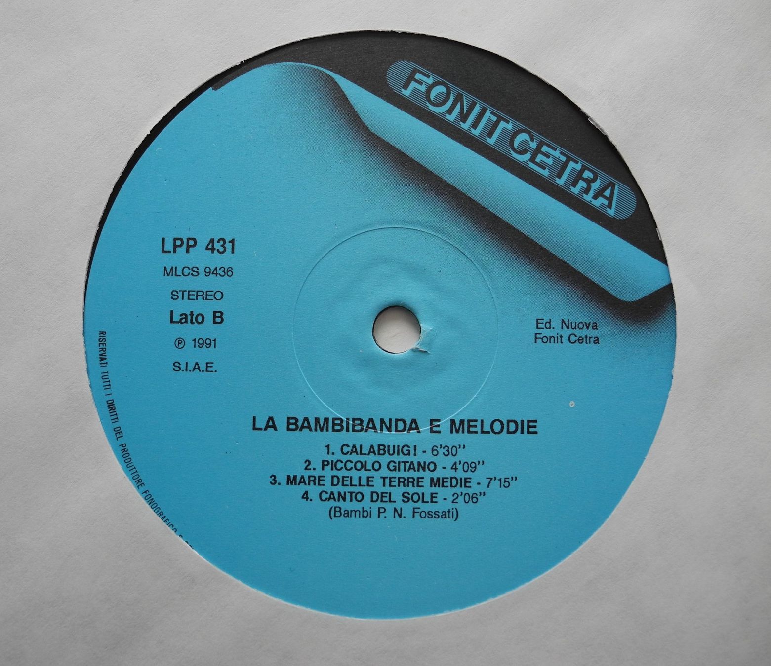 Schallplatten: Bambibanda E Melodie - Bambibanda E Melodie   Italian Prog – Neu (gemäss Beschreibung) aus Schlossrued von RareMusicWorld 3