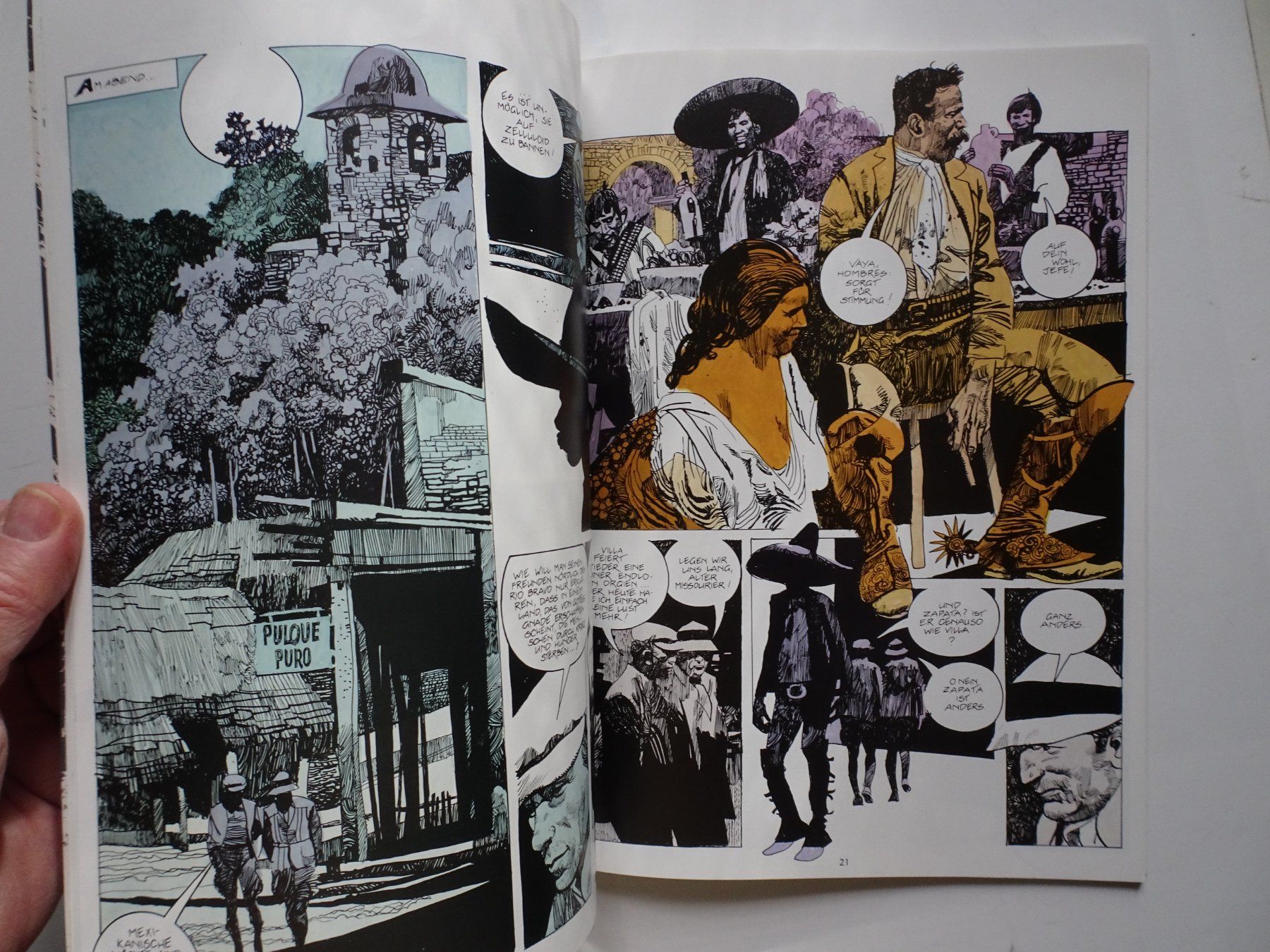 Fumetti: Sergio Toppi Comic: Der Mann von Mexiko – Usato da Schönenwerd venduto da schnitzunddrunter 4