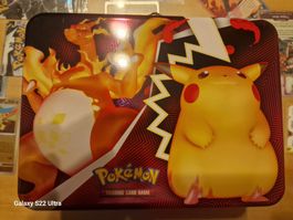 Pokémon Coffret métal officiel SANS cartes + accessoires