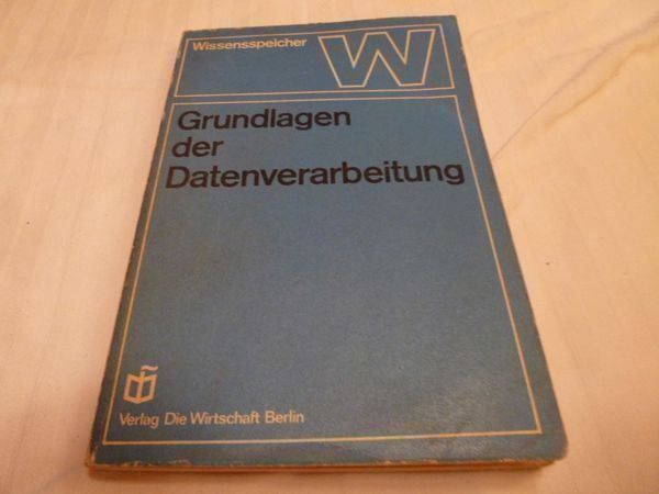 Libri: Grundlagen der Datenverarbeitung Wissen Computer Schule Stud – Usato da Luzern venduto da leseratte24