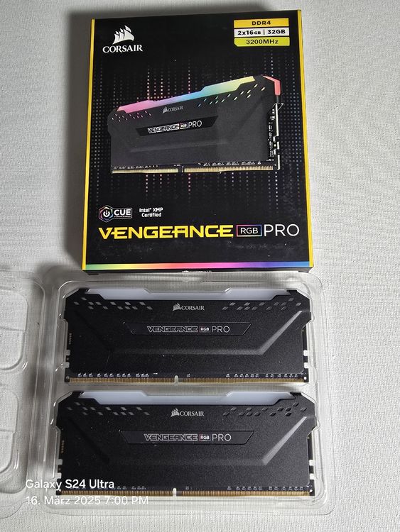 TEST] Kit DDR4 Corsair Vengeance RGB RS 3200 MHz CL16 | | Page 2
