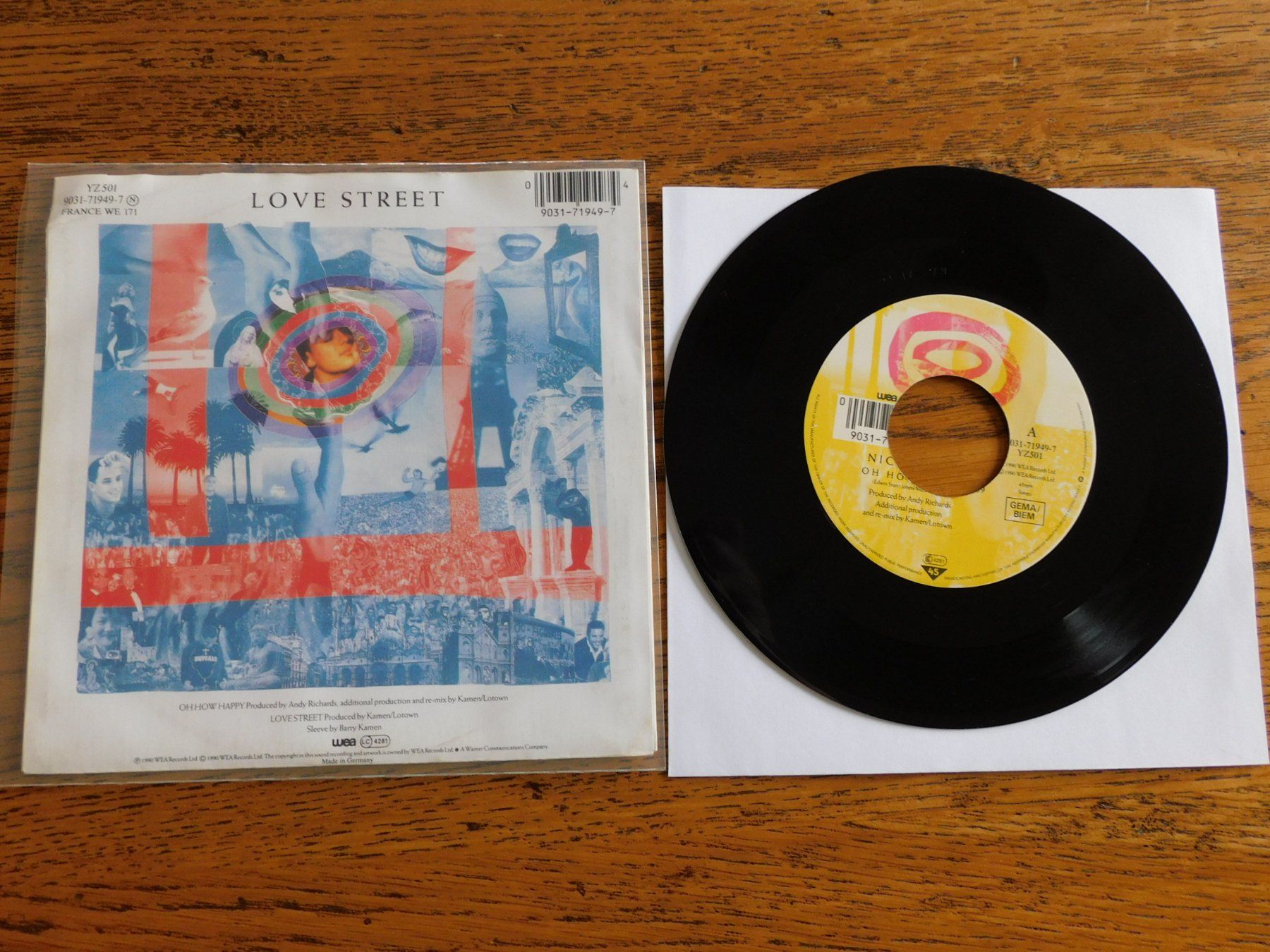 Schallplatten: Nick Kamen – Oh How Happy – Gebraucht aus Emmenbrücke von lamorak 1
