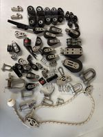 Segelboot Beschläge, Blöcke, Schäkel, Klemmen…