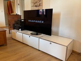 USM  TV Lowboard  Weiss Lieferung Gratis