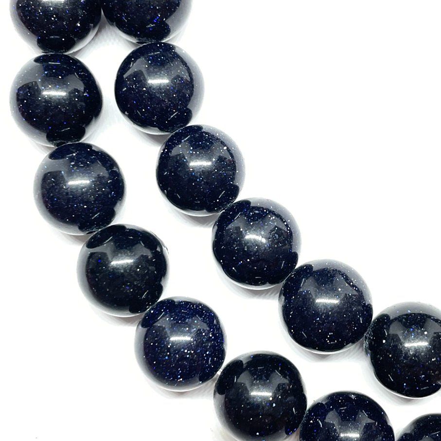 Edelsteine: AA natürlich blaue Sandstein Perlen, 10mm – Neu (gemäss Beschreibung) aus Thun von Creative-Art-Tess 1