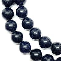 AA natürlich blaue Sandstein Perlen, 10mm
