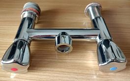 Kwc Gastro Armatur Wasserhahn Zweigriffmischer AD153mm