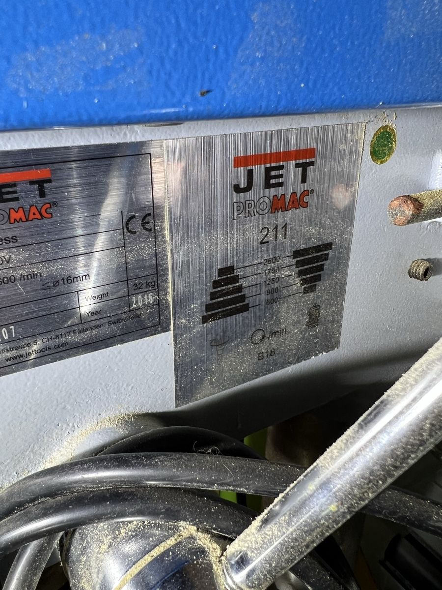 Promac Bohrmaschinen: JET PROMAC TYPE 211 Tischbohrmaschine – Gebraucht aus Huttwil von luk_9tdh 5