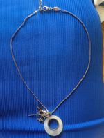 bijoux collier fossile en argent 925