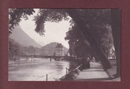 INTERLAKEN - Am Aareufer - 1912