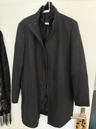 Coat Black Zara 42 / Large