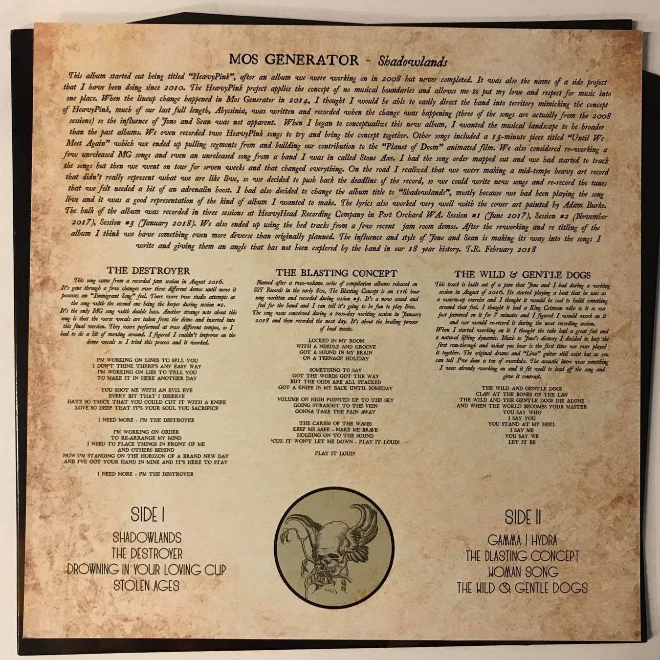 Vinyles: Mos Generator - Shadowlands – D'occasion à Aesch BL par BlueMusicRecords 2