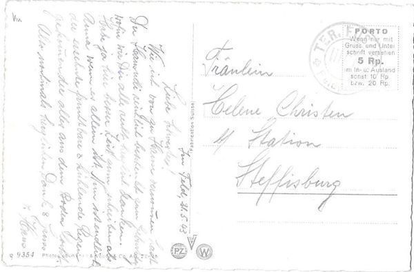 Cartes postales: Berggesichter Eiger, Mönch und Jungfrau Feldpoststempel – D'occasion à Olten par clotaldi 1