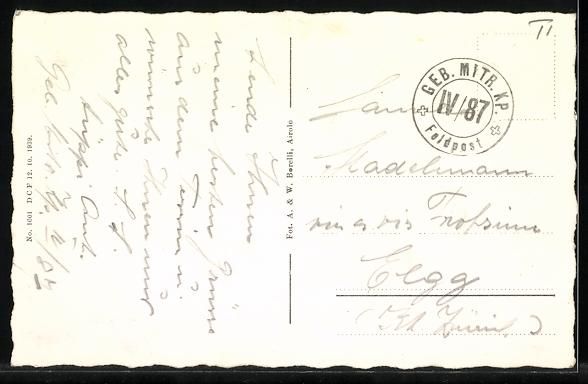 Cartes postales: AK Ambri, Panorama – D'occasion à Berlin par bartko-reher 1