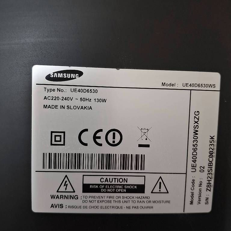 Fernseher: Téléviseur Samsung 40 pouces type UE40D6530 – Gebraucht aus St-Sulpice VD von vid_wz89 1