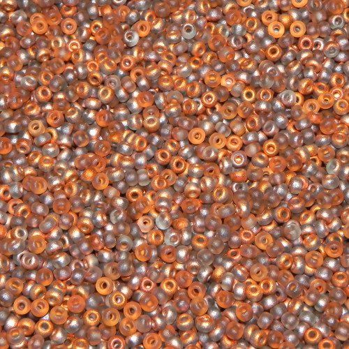 Perle (finte): Saatperlen Crystal Sunset Matted 3mm – Nuovo e nell'imballaggio originale da Klingnau venduto da SilberwindArt
