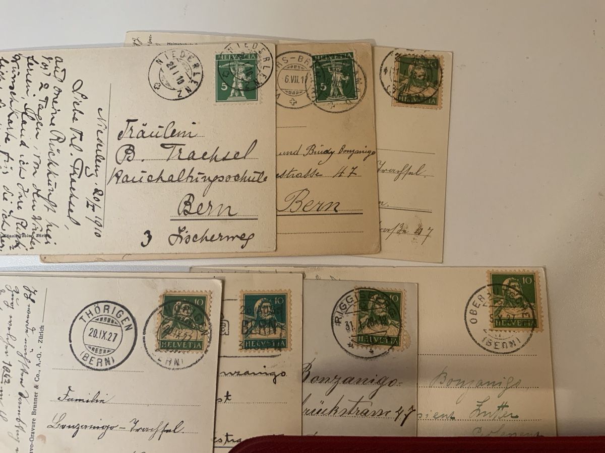 Cartoline postali: 7 Postkarten CH Kt. Bern – Usato da Heimisbach venduto da Cathsith 1