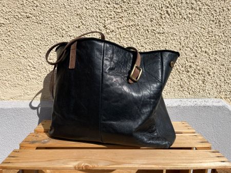 Tasche Lilimill Leder Schwarz