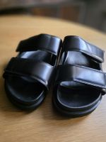 ZIGN Sandalen Schwarz Gr. 39 – Klettverschluss