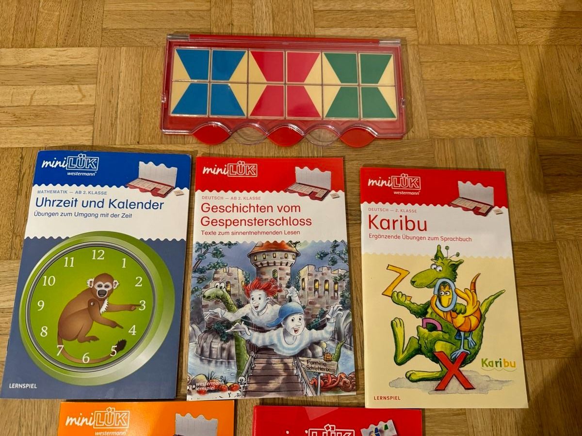 Spiele: 5 miniLük Hefte + Kontrollgerät – Gebraucht aus Zürich von Kia78 1